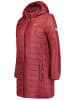 Geographical Norway Doorgestikte mantel "Atika" bordeaux