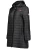 Geographical Norway Steppmantel "Atika" in Schwarz