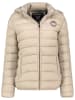 Geographical Norway Doorgestikte jas "Atikabadge" beige