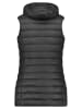Geographical Norway Doorgestikte bodywarmer "Vatikabadge" zwart