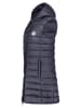 Geographical Norway Doorgestikte bodywarmer "Vatikabadge" donkerblauw
