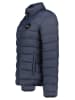 Geographical Norway Doorgestikte jas "Atikahadge" donkerblauw