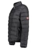 Geographical Norway Doorgestikte jas "Atikoclerc" zwart