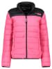 Geographical Norway Doorgestikte jas "Atikoclerc" roze