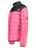 Geographical Norway Doorgestikte jas "Atikoclerc" roze
