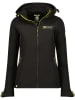 Geographical Norway Softshelljas "Takeni" zwart