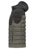 Geographical Norway Weste "Vatilo" in Khaki/ Schwarz