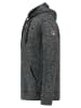 Geographical Norway Sweatvest "Talerte" antraciet