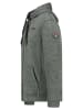 Geographical Norway Sweatjacke "Talerte" in Grau