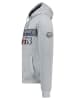 Geographical Norway Hoodie "Fastlife" grijs