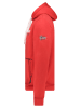 Geographical Norway Hoodie "Olvier" in Rot