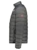 Geographical Norway Kurtka pikowana "Amigobadge Basic" w kolorze antracytowym