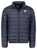Geographical Norway Doorgestikte jas "Amigobadge Basic" donkerblauw