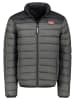 Geographical Norway Kurtka pikowana "Amigoglerc Basic" w kolorze antracytowo-czarnym