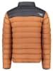 Geographical Norway Doorgestikte jas "Amigoglerc Basic" camel/zwart