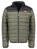 Geographical Norway Steppjacke "Amigoglerc Basic" in Khaki/ Schwarz