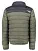 Geographical Norway Kurtka pikowana "Amigoglerc Basic" w kolorze oliwkowo-czarnym