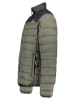 Geographical Norway Kurtka pikowana "Amigoglerc Basic" w kolorze oliwkowo-czarnym