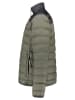 Geographical Norway Kurtka pikowana "Amigoglerc Basic" w kolorze oliwkowo-czarnym