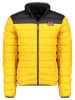 Geographical Norway Kurtka pikowana "Amigoglerc Basic" w kolorze żółto-czarnym