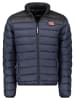 Geographical Norway Steppjacke "Amigoglerc Basic" in Dunkelblau/ Schwarz