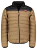 Geographical Norway Kurtka pikowana "Amigoglerc Basic" w kolorze jasnobrązowo-czarnym
