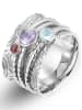 Eclat d'Argent Silber-Ring mit Edelsteinen