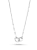 Eclat d'Argent Silber-Halskette mit Schmuckelement - (L)45 cm