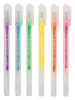 moses. 2-delige set: neongelstiften "Smile" meerkleurig - 2x 6 stuks