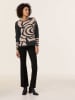 Gerry Weber Sweter w kolorze czarno-beżowym