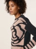 Gerry Weber Sweter w kolorze czarno-beżowym