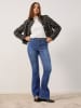 TAIFUN Jeans - Bootcut fit - in Blau