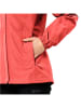 Jack Wolfskin Kurtka przeciwdeszczowa "Stormy Point" w kolorze czerwonym