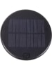 näve Solar-Tischleuchte "Palu" in Schwarz - (H)30 x Ø 20 cm