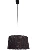 näve Hängeleuchte "Basket" in Dunkelbraun - (H)22 x Ø 23 cm