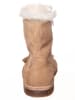 kmins Leder-Winterboots in Beige