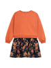 Danamade Sweatkleid "Dlucie" in Orange/ Schwarz