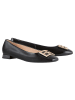 Högl Leder-Ballerinas "Petty" in Schwarz