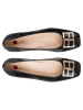 Högl Leder-Ballerinas "Petty" in Schwarz