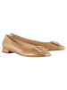 Högl Leder-Ballerinas "Petty" in Hellbraun