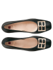 Högl Leren pumps "Rosette" zwart