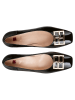 Högl Leren pumps "Rosette" zwart