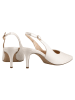 Högl Leder-Slingpumps "Boulevard" in Creme