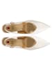 Högl Leder-Slingpumps "Boulevard" in Creme