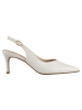 Högl Leder-Slingpumps "Boulevard" in Creme