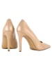 Högl Leren pumps "Boulevard 90" beige