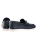 Högl Leder-Slipper "Joe" in Dunkelblau