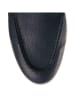Högl Leder-Slipper "Joe" in Dunkelblau