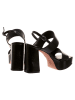 Högl Leren haksandalen "Cindy" zwart
