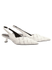 Högl Leren slingpumps "Estelle" wit